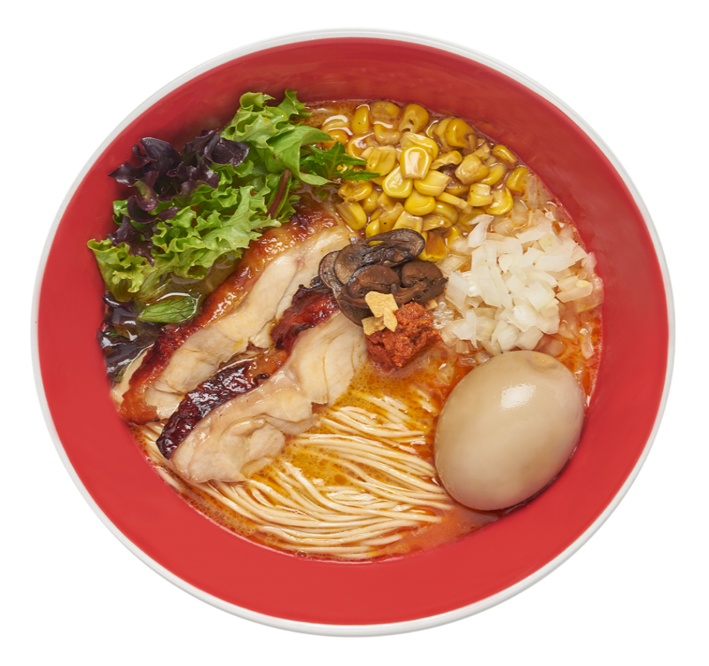Ajitama Teriyaki Chicken Spicy Soba