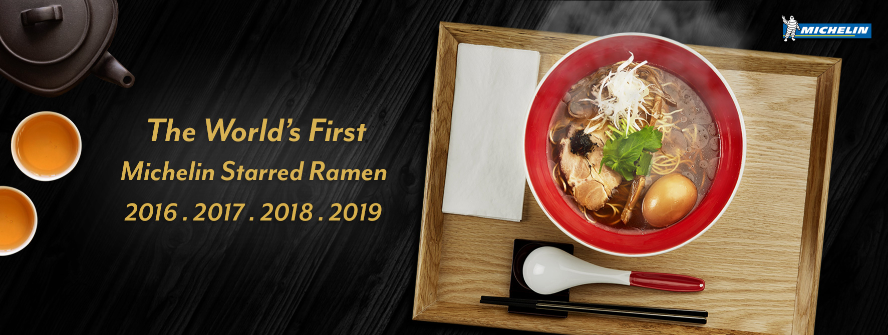 The would's first michelin starred ramen
